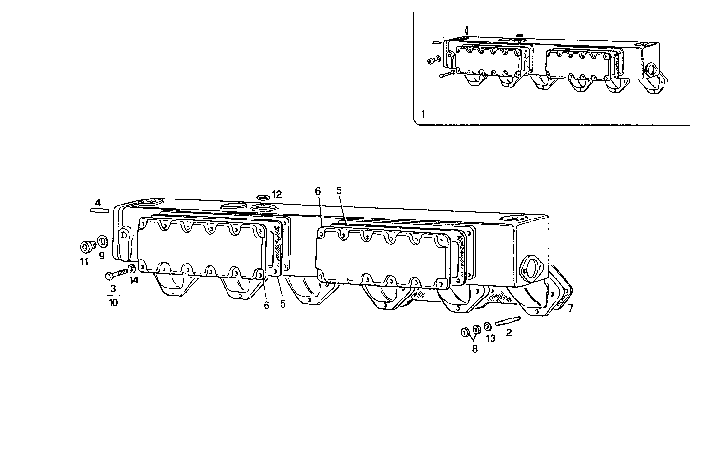 Iveco/FPT EXHAUST MANIFOLD