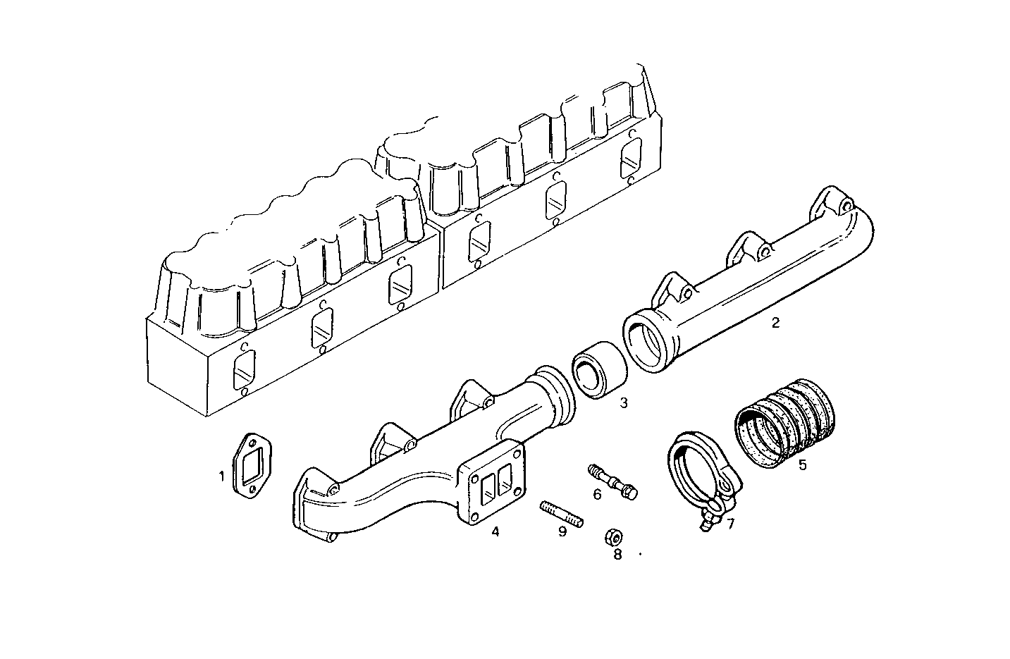 Iveco/FPT EXHAUST MANIFOLD