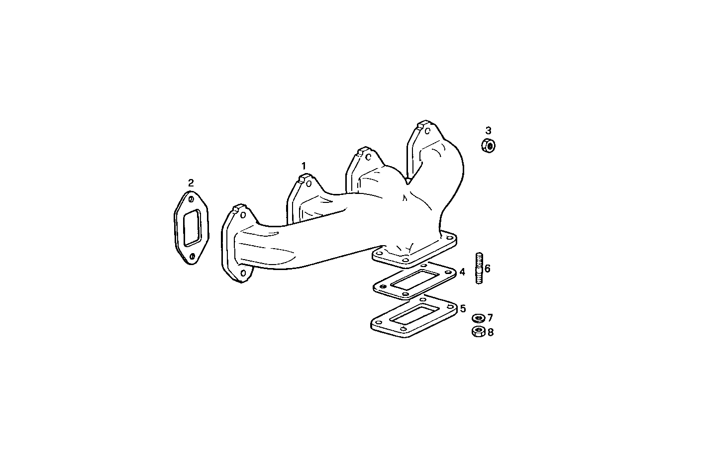 Iveco/FPT EXHAUST MANIFOLD