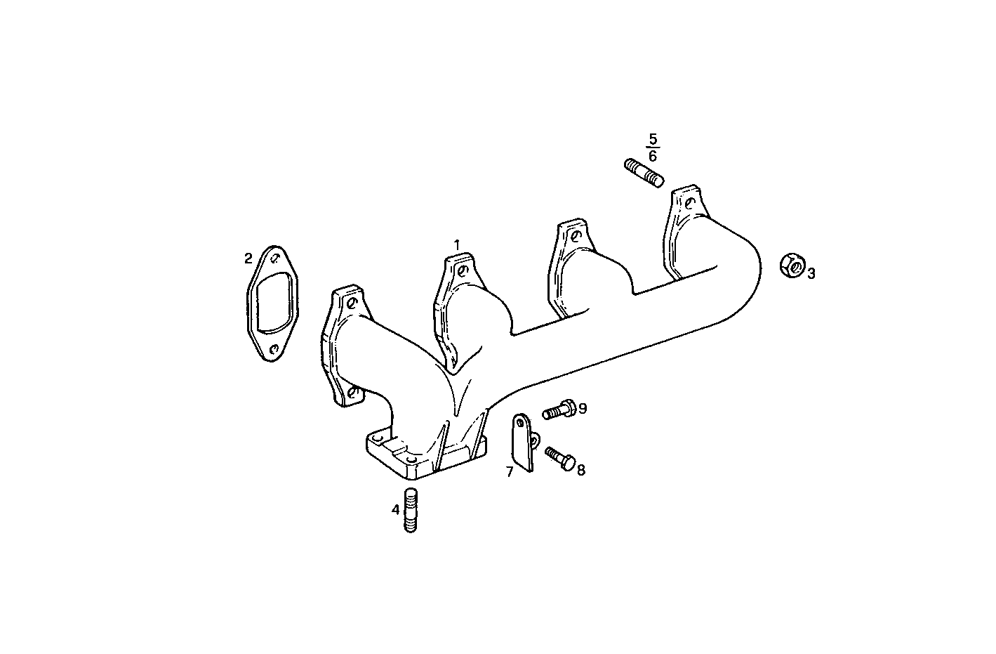 Iveco/FPT EXHAUST MANIFOLD