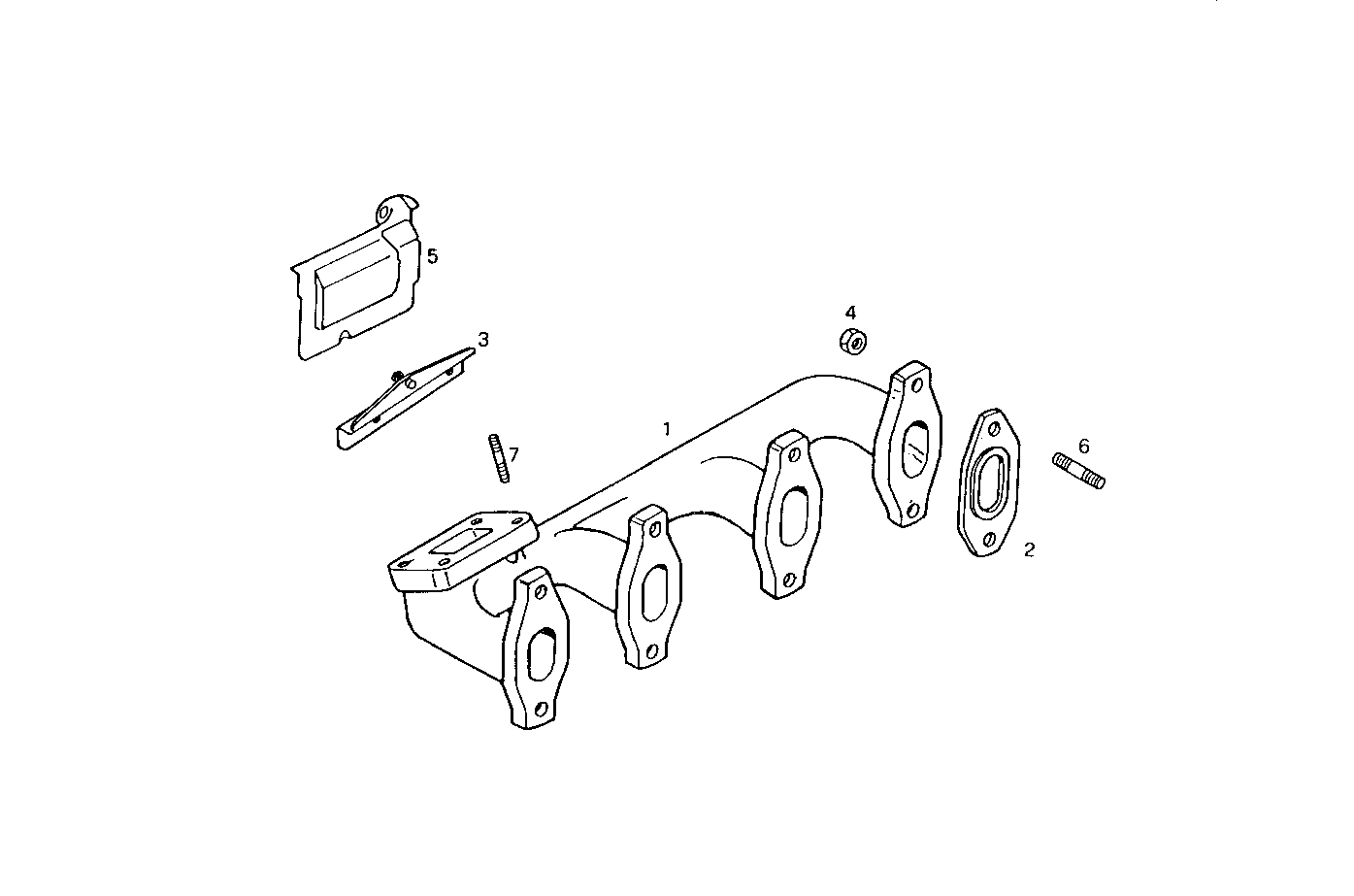 Iveco/FPT EXHAUST MANIFOLD