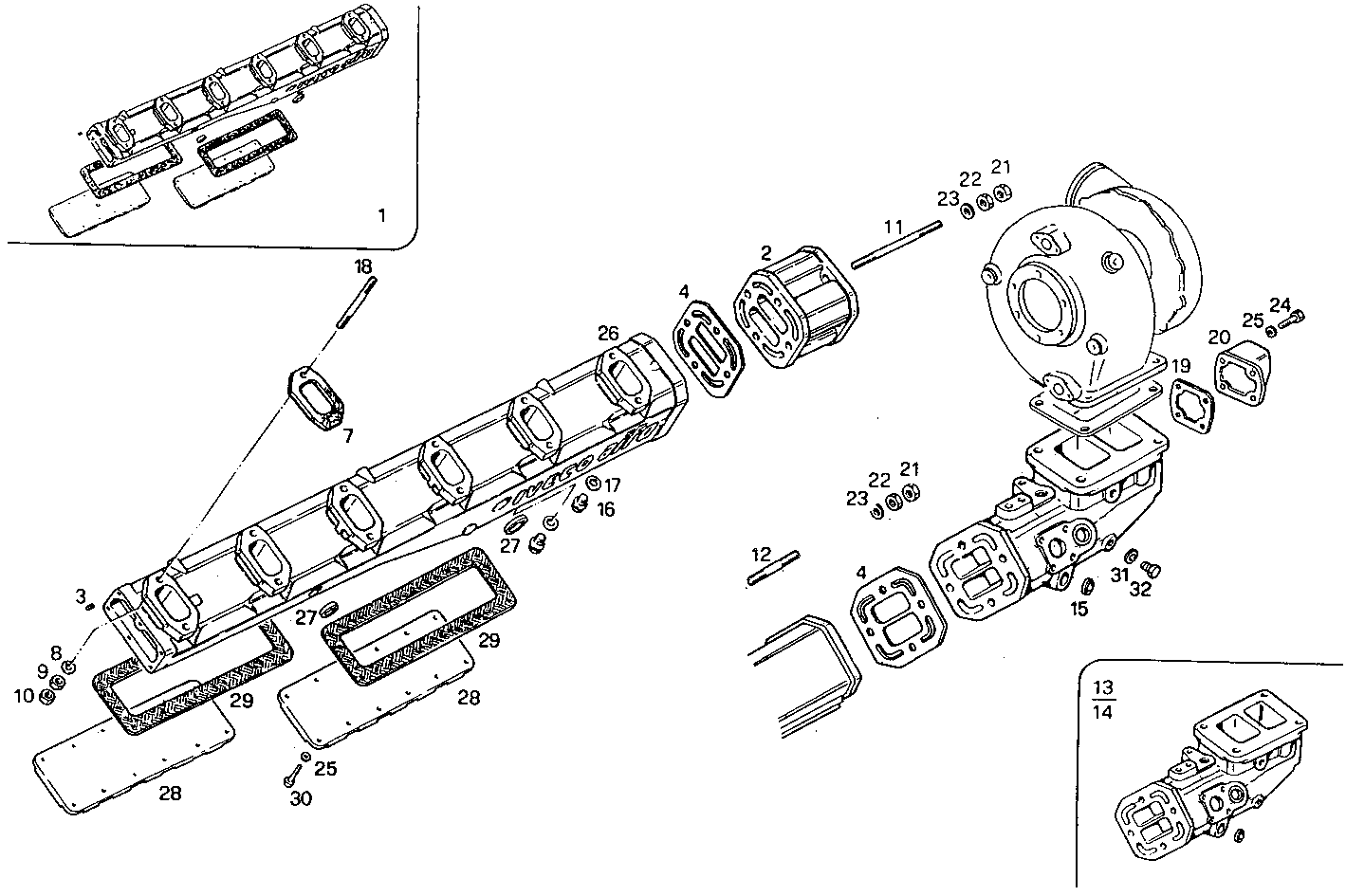 Iveco/FPT EXHAUST MANIFOLD