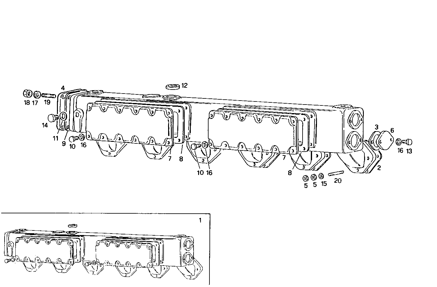 Iveco/FPT EXHAUST MANIFOLD