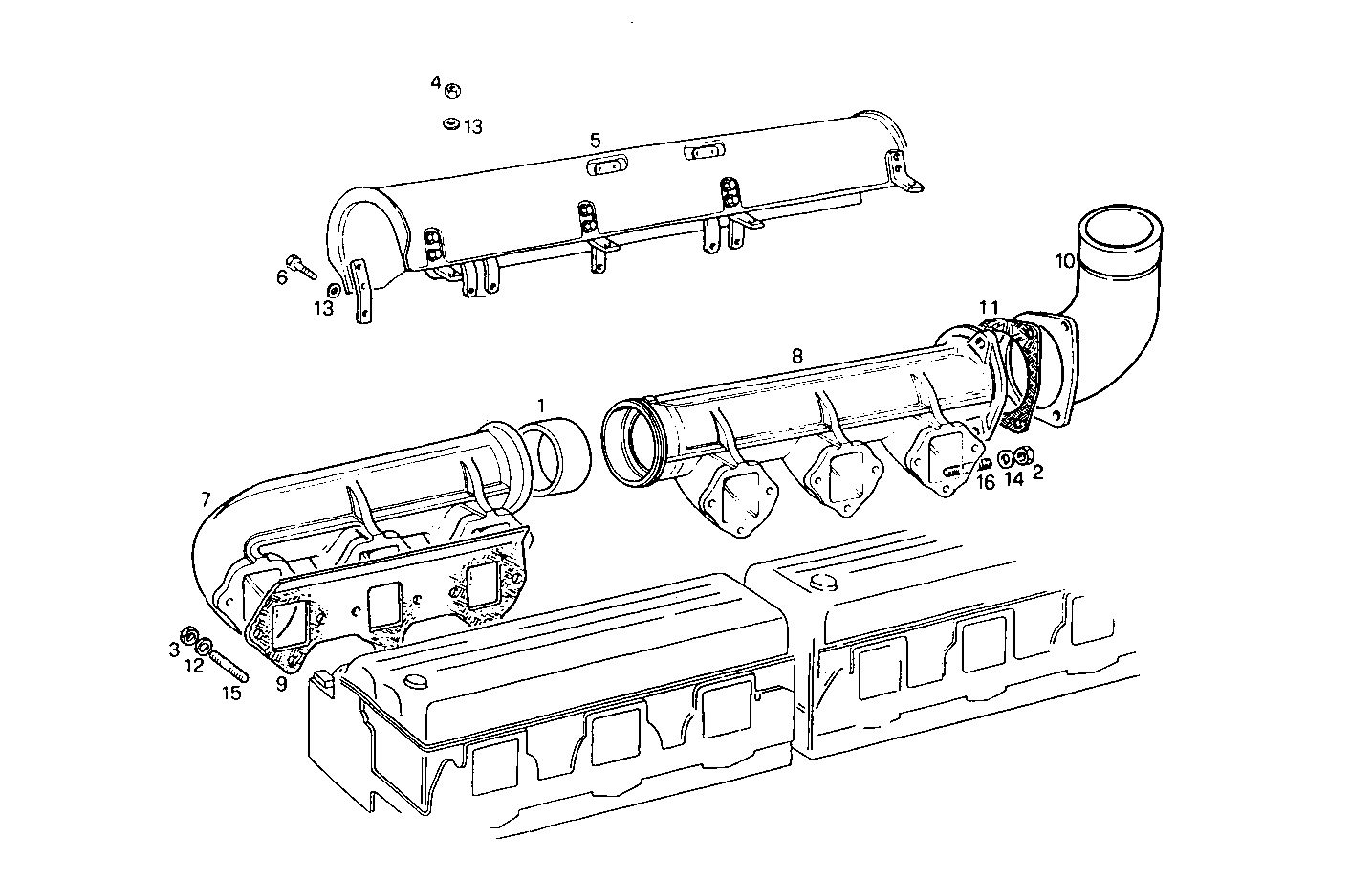 Iveco/FPT EXHAUST MANIFOLD