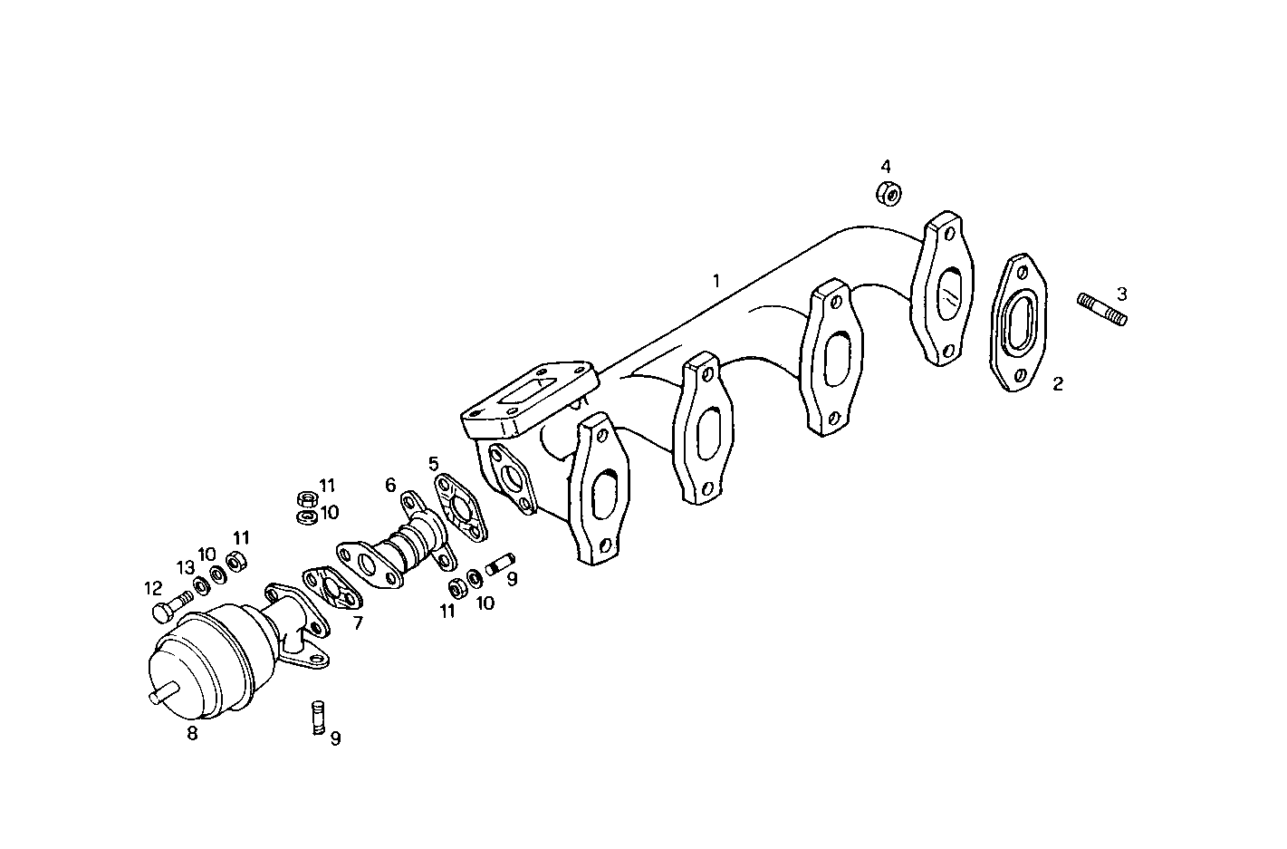 Iveco/FPT EXHAUST MANIFOLD