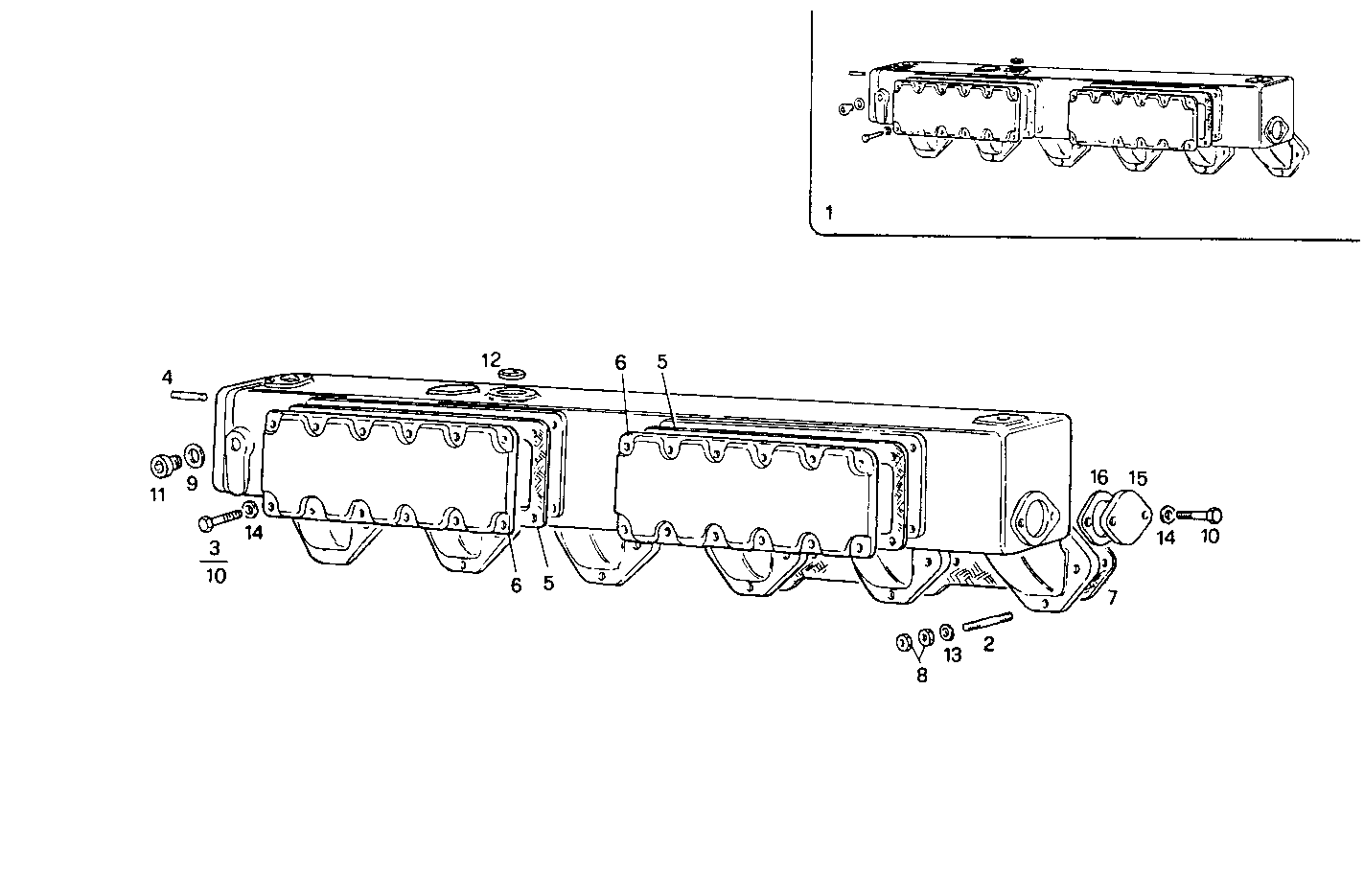 Iveco/FPT EXHAUST MANIFOLD