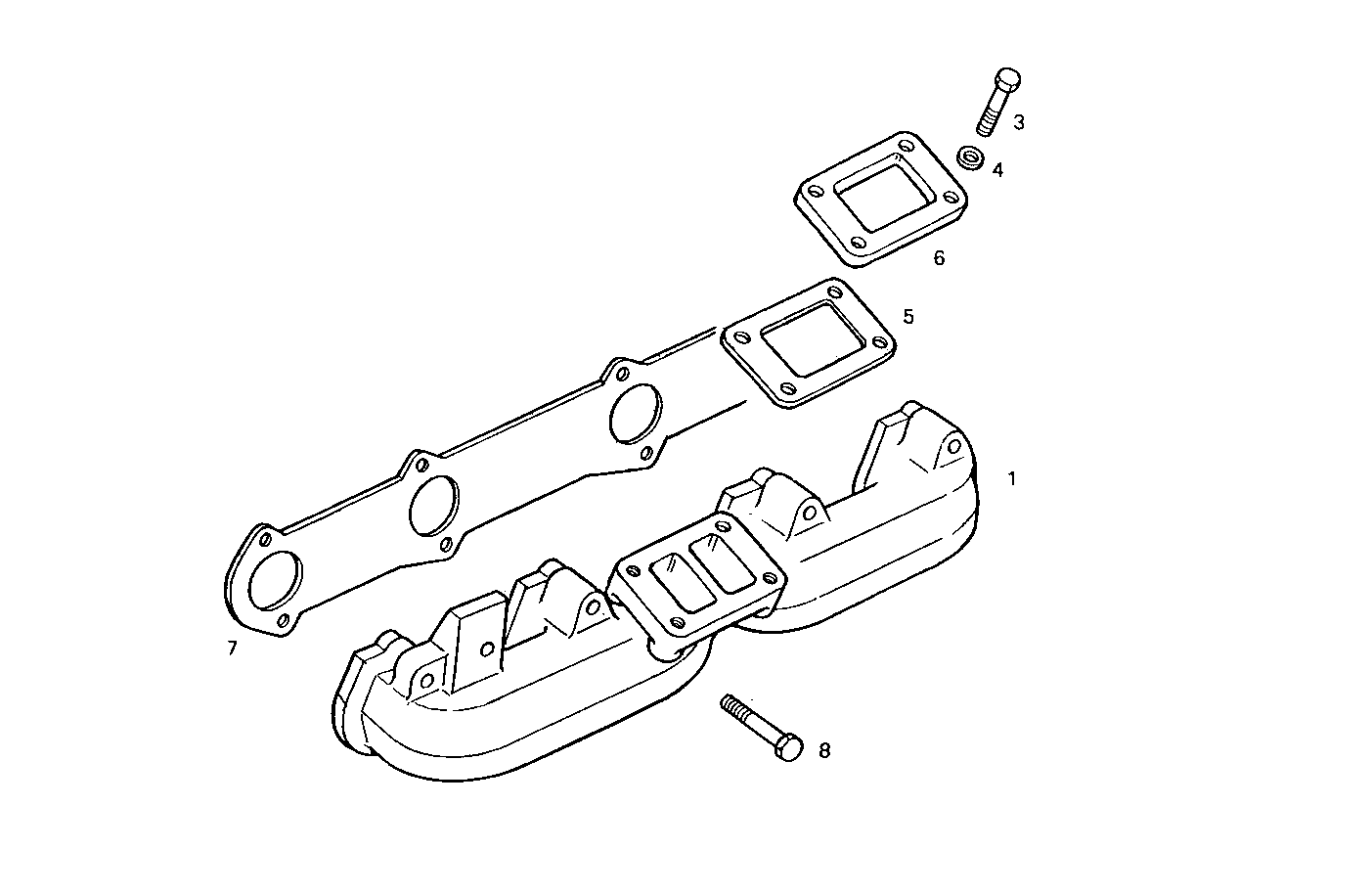 Iveco/FPT EXHAUST MANIFOLD