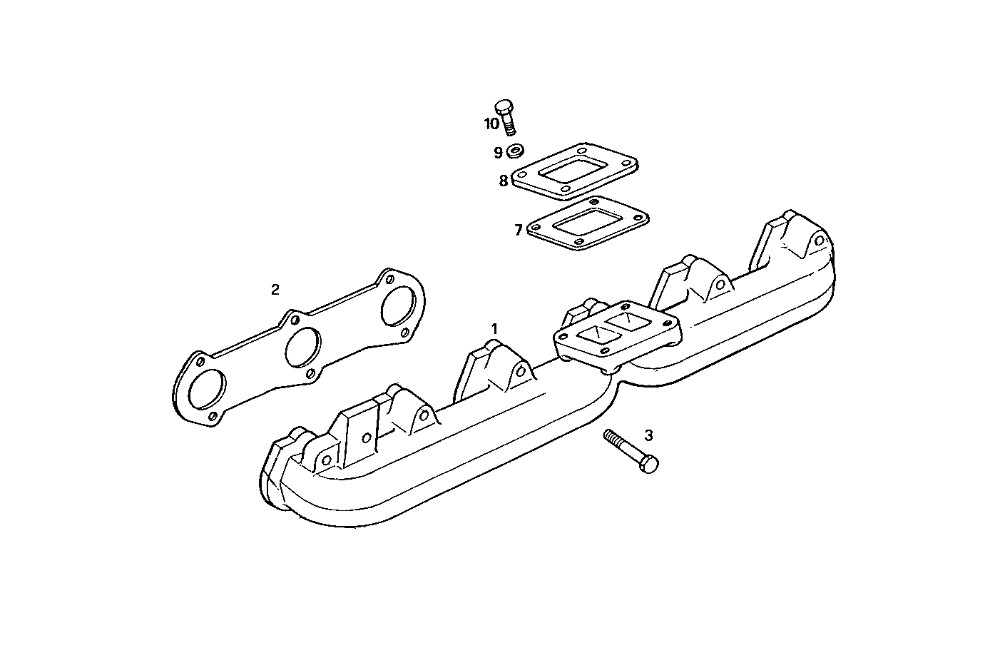 Iveco/FPT EXHAUST MANIFOLD