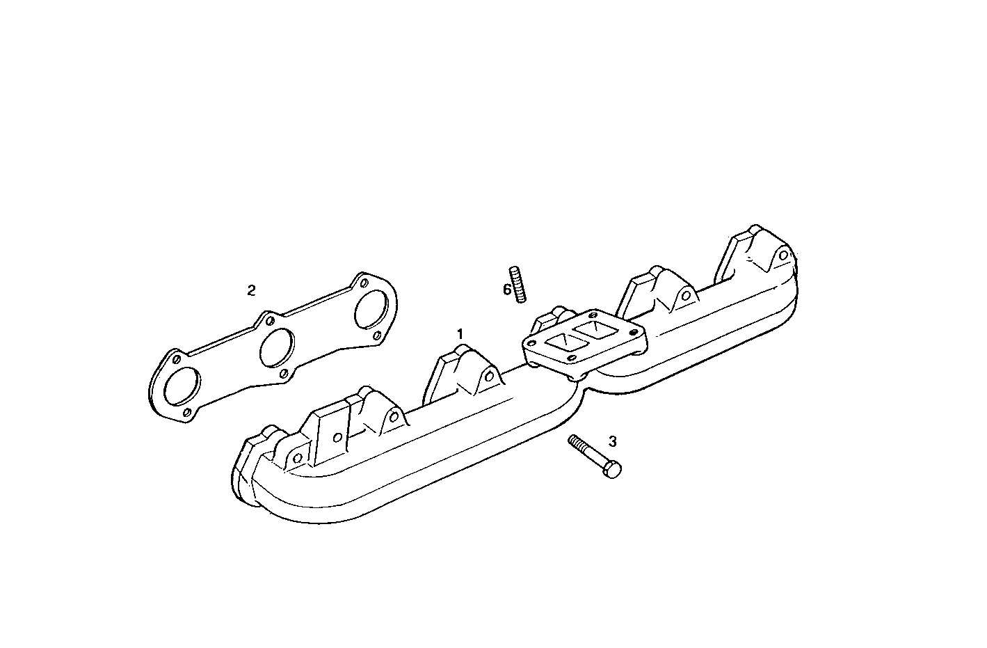 Iveco/FPT EXHAUST MANIFOLD