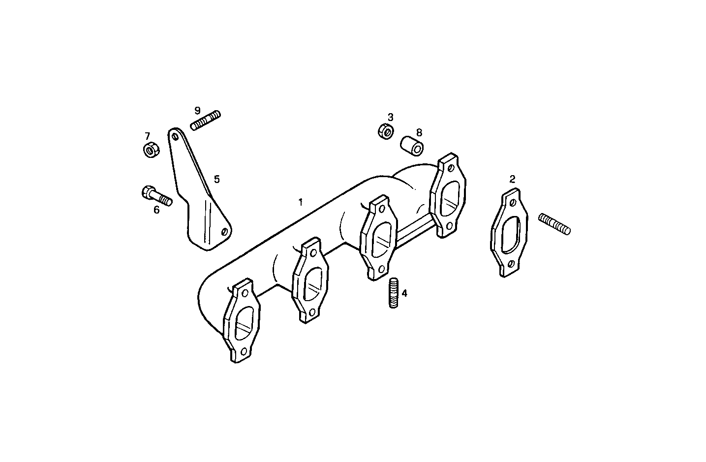 Iveco/FPT EXHAUST MANIFOLD