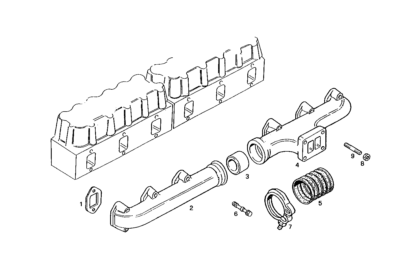 Iveco/FPT EXHAUST MANIFOLD