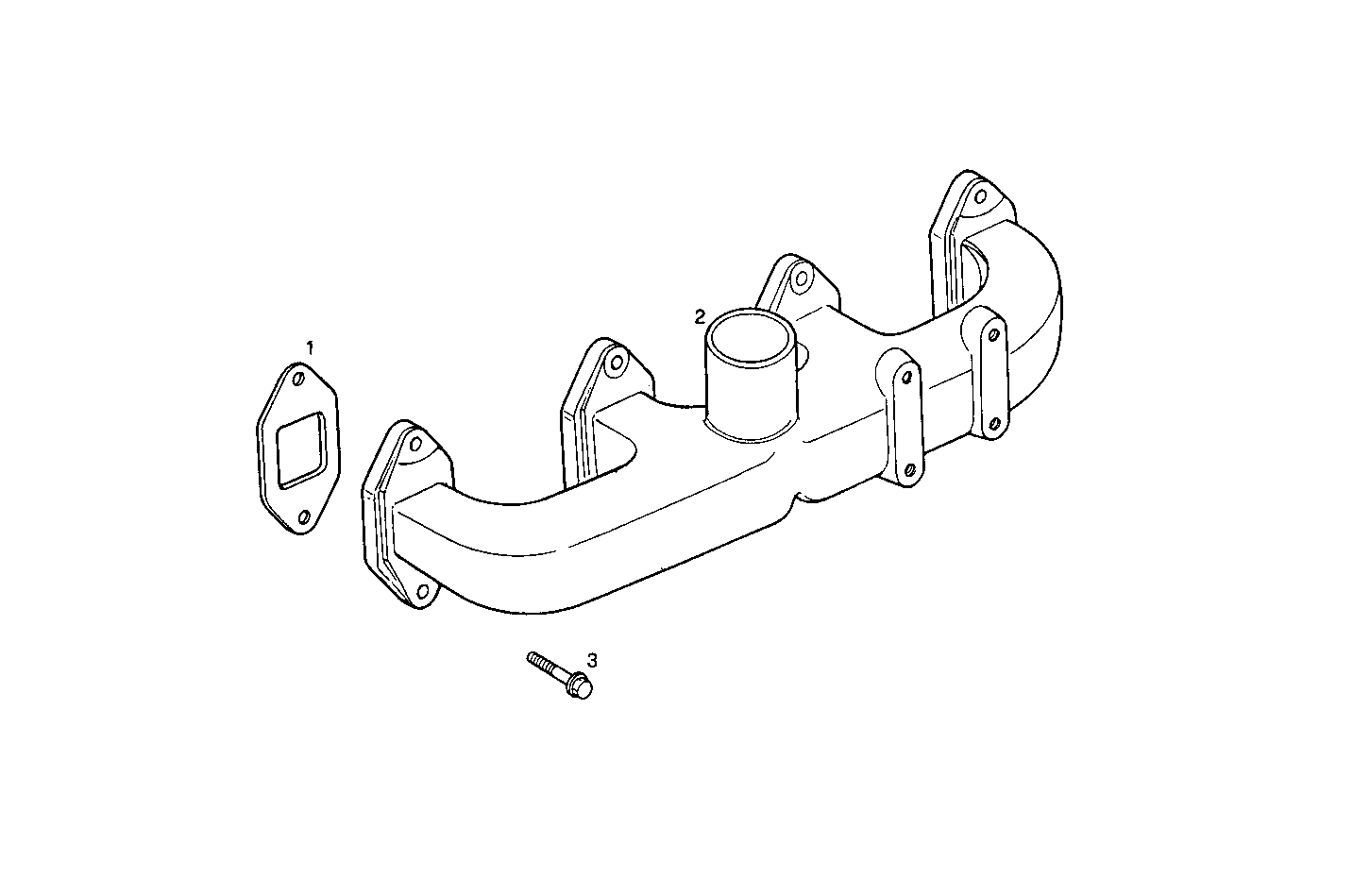 Iveco/FPT EXHAUST MANIFOLD