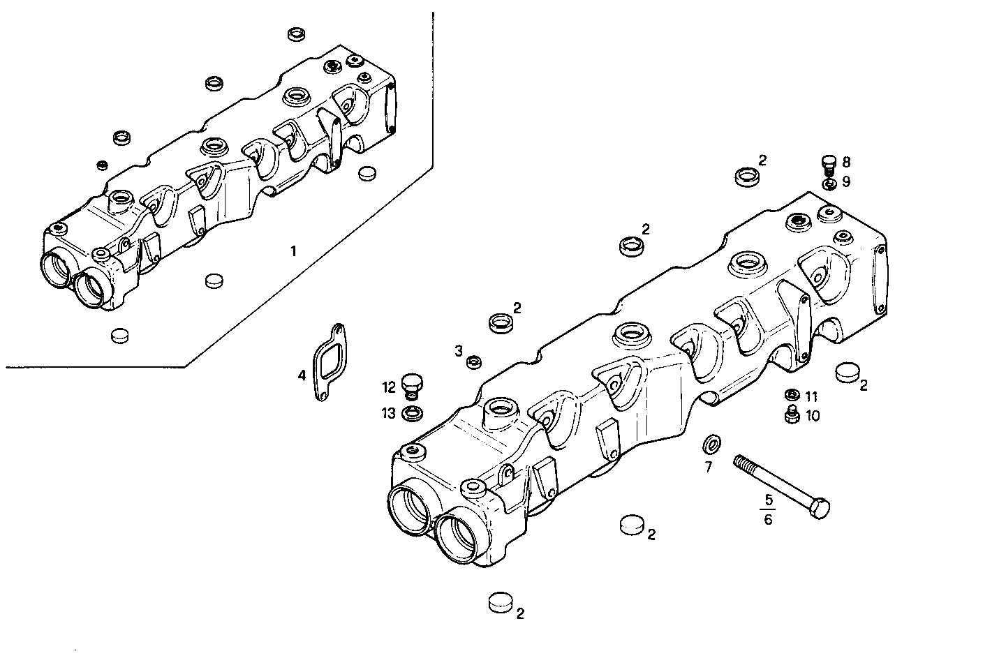 Iveco/FPT EXHAUST MANIFOLD