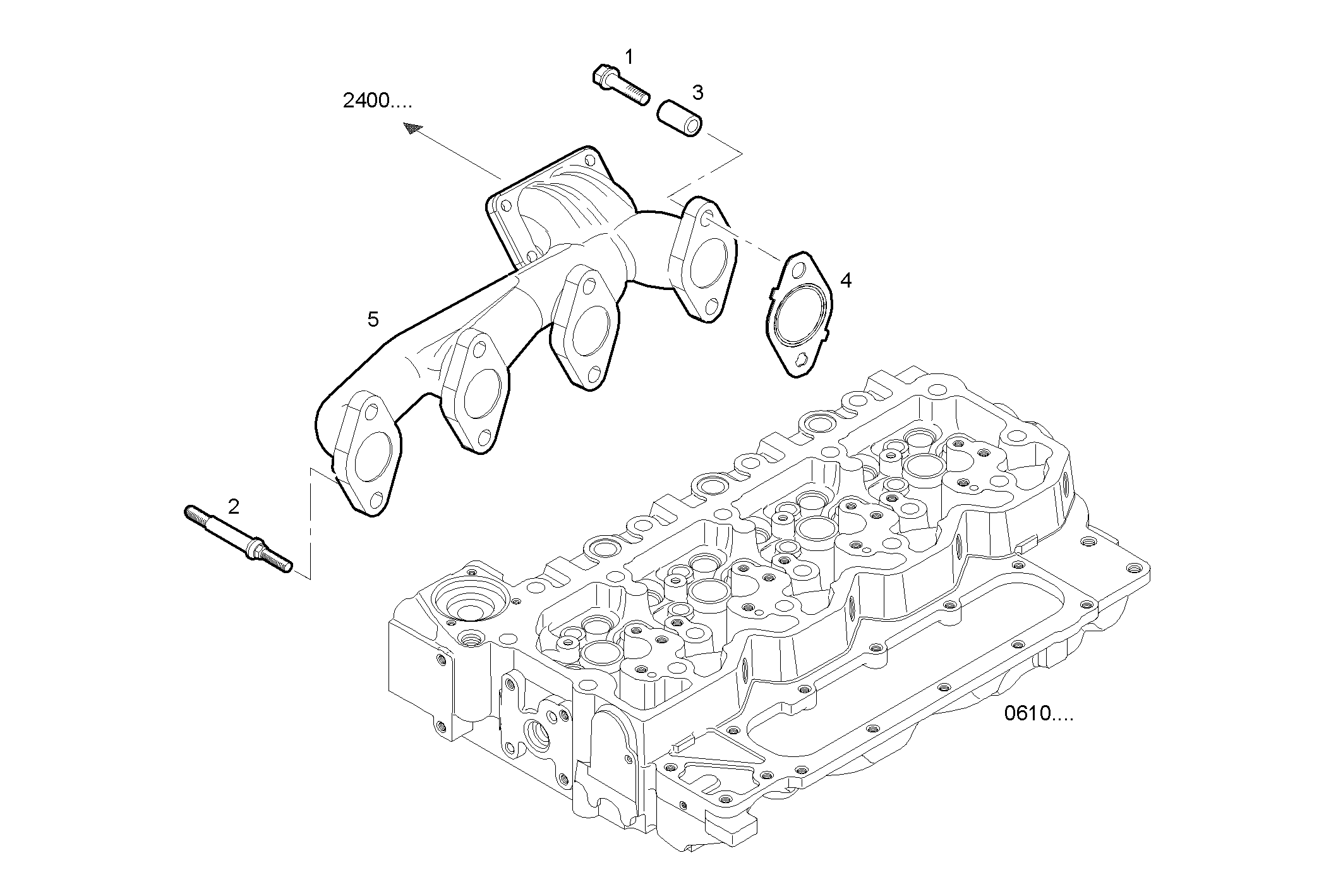 Iveco/FPT EXHAUST MANIFOLD