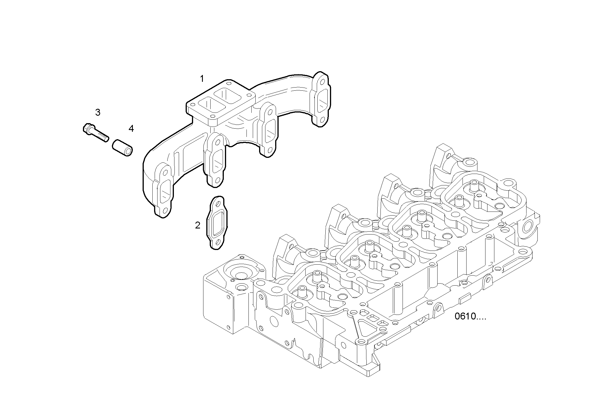 Iveco/FPT EXHAUST MANIFOLD