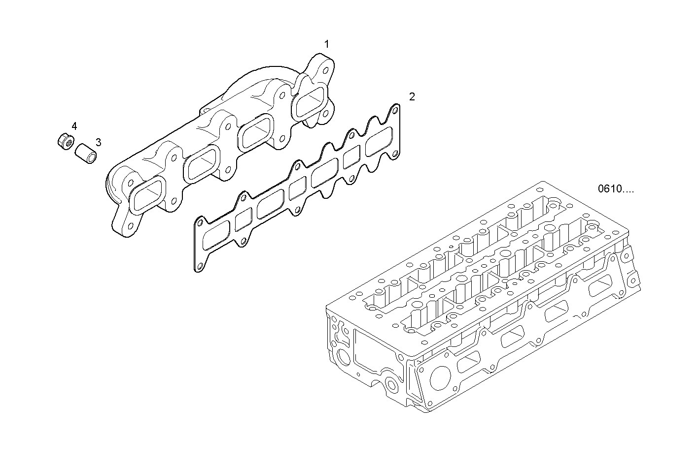 Iveco/FPT EXHAUST MANIFOLD