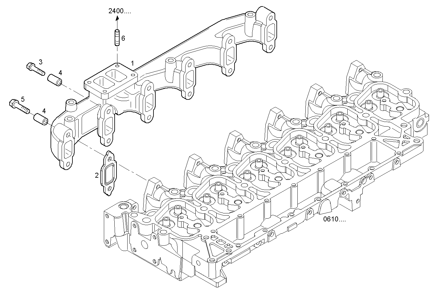 Iveco/FPT EXHAUST MANIFOLD