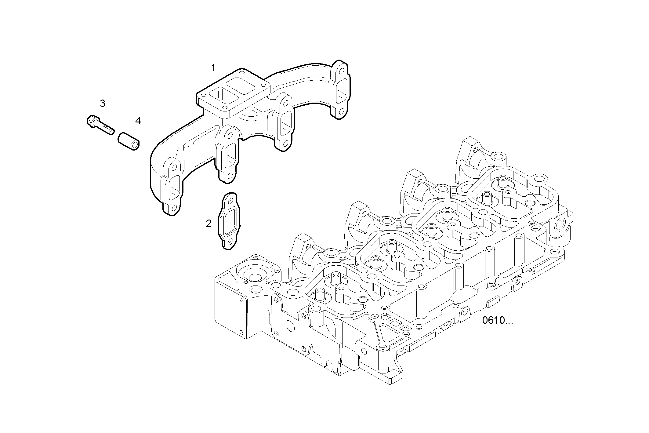 Iveco/FPT EXHAUST MANIFOLD