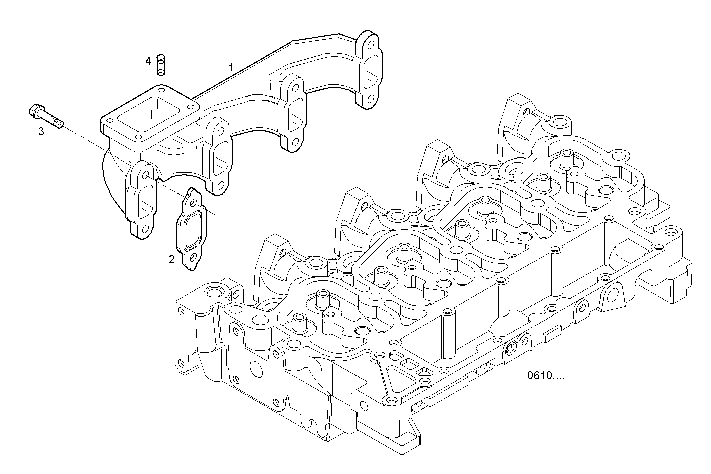 Iveco/FPT EXHAUST MANIFOLD