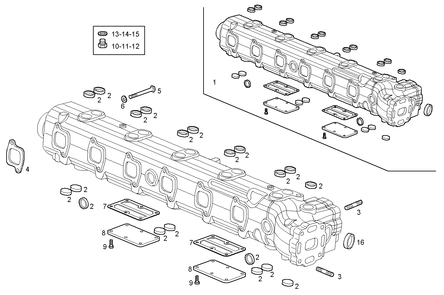 Iveco/FPT EXHAUST MANIFOLD