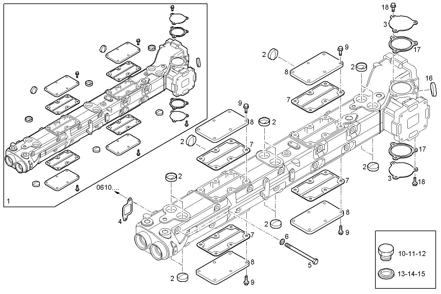 Iveco/FPT EXHAUST MANIFOLD