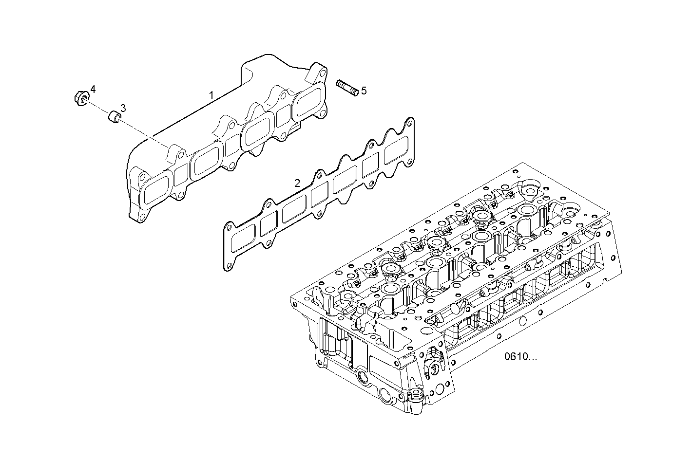 Iveco/FPT EXHAUST MANIFOLD