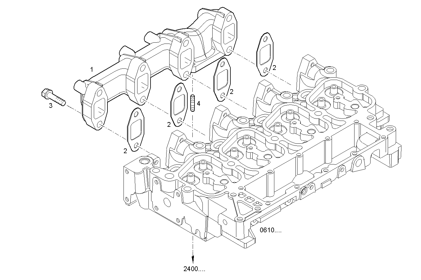 Iveco/FPT EXHAUST MANIFOLD