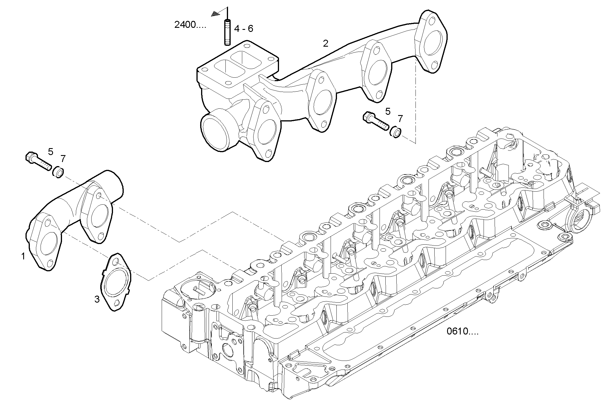 Iveco/FPT EXHAUST MANIFOLD