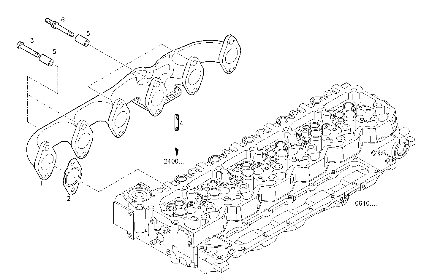 Iveco/FPT EXHAUST MANIFOLD