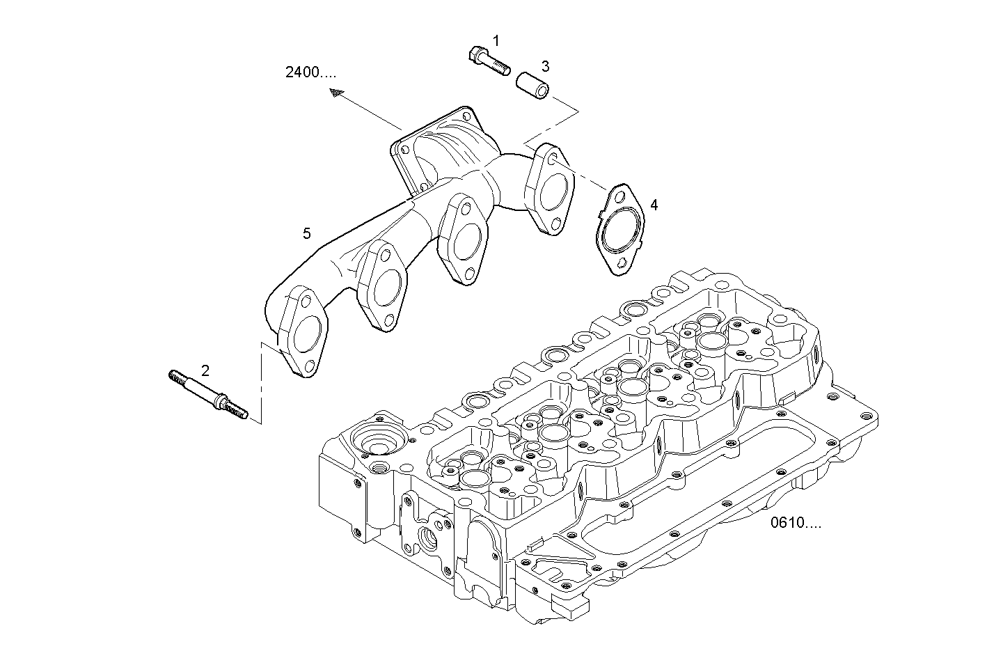 Iveco/FPT EXHAUST MANIFOLD