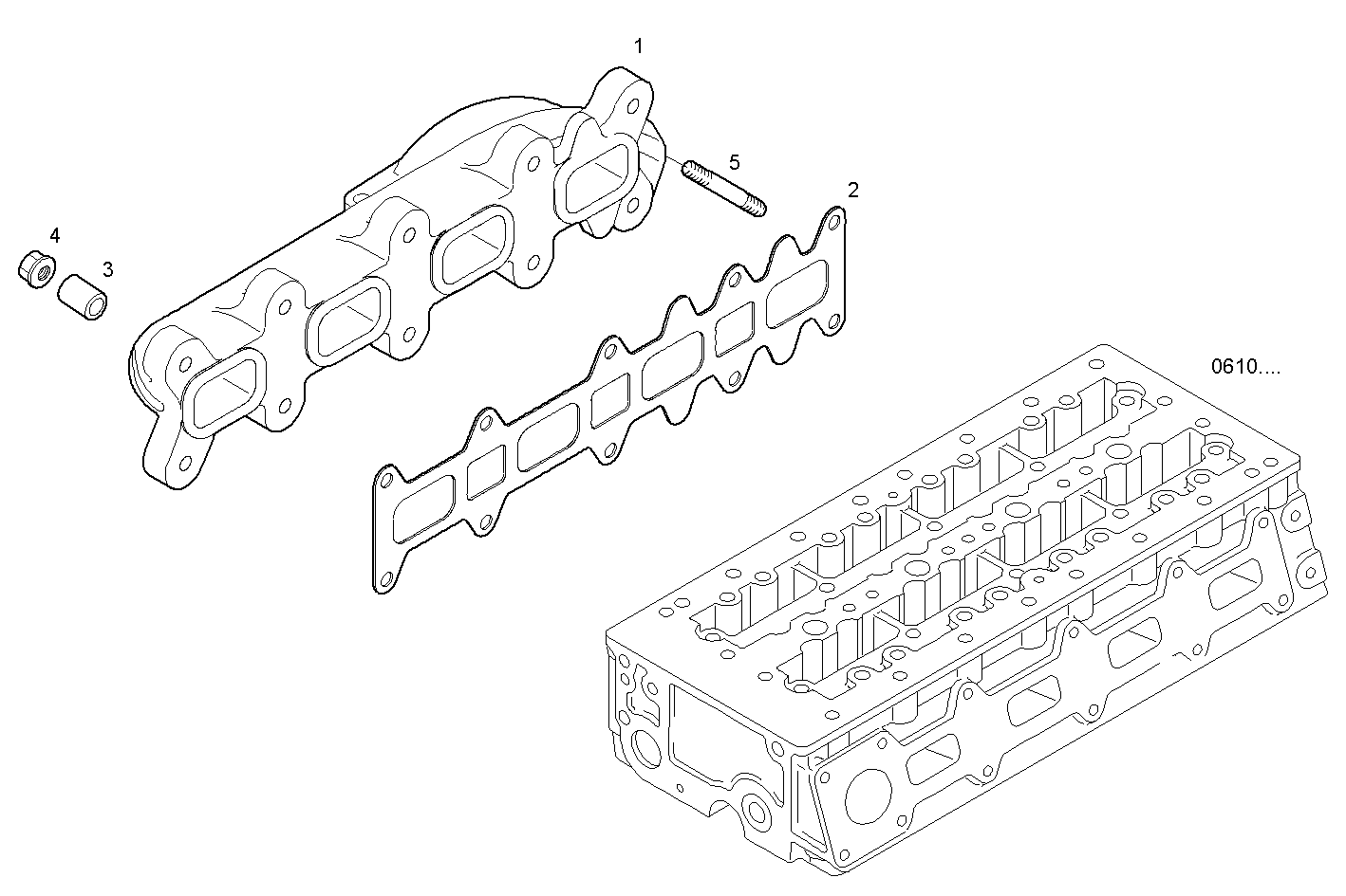 Iveco/FPT EXHAUST MANIFOLD