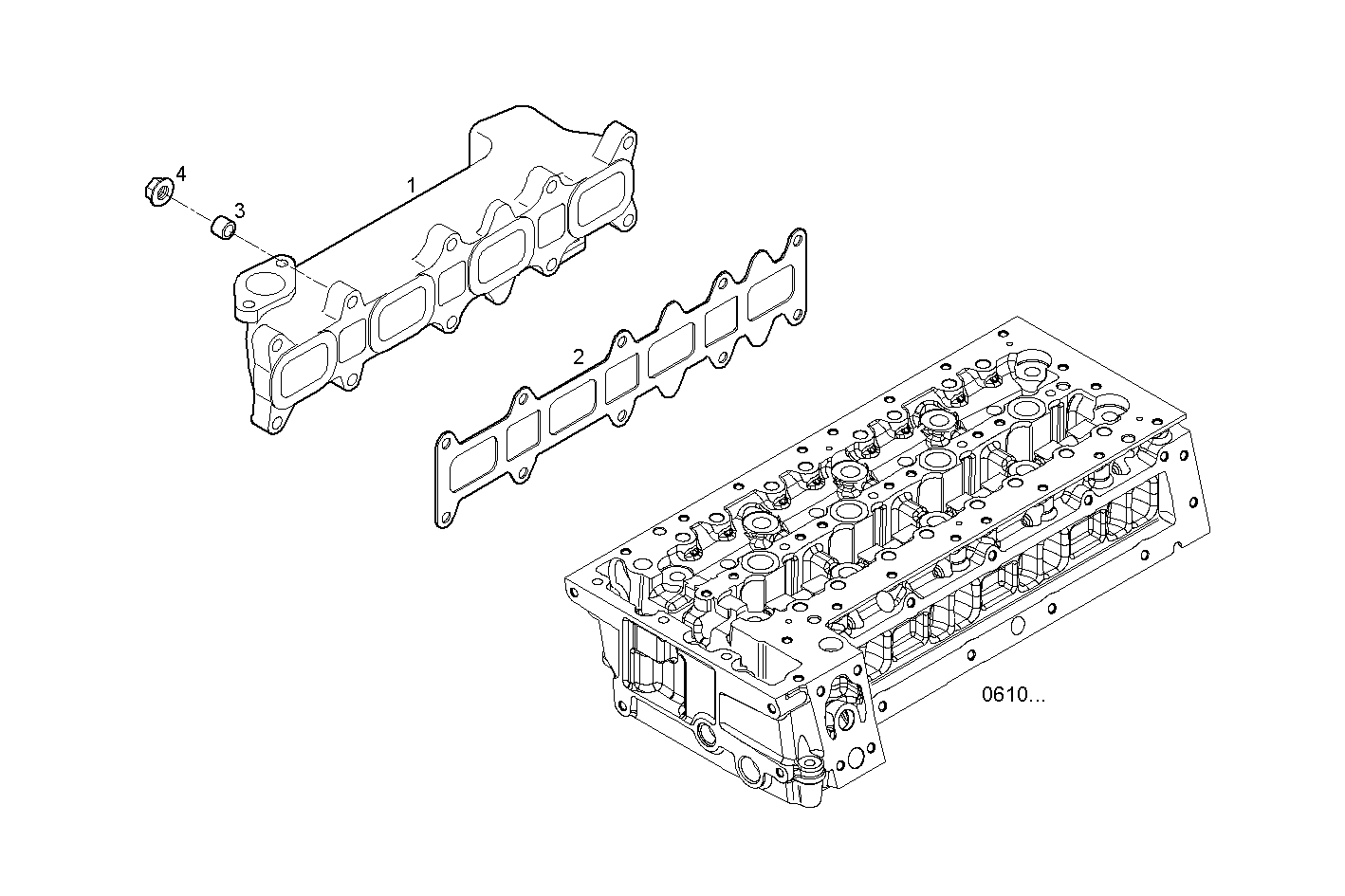 Iveco/FPT EXHAUST MANIFOLD