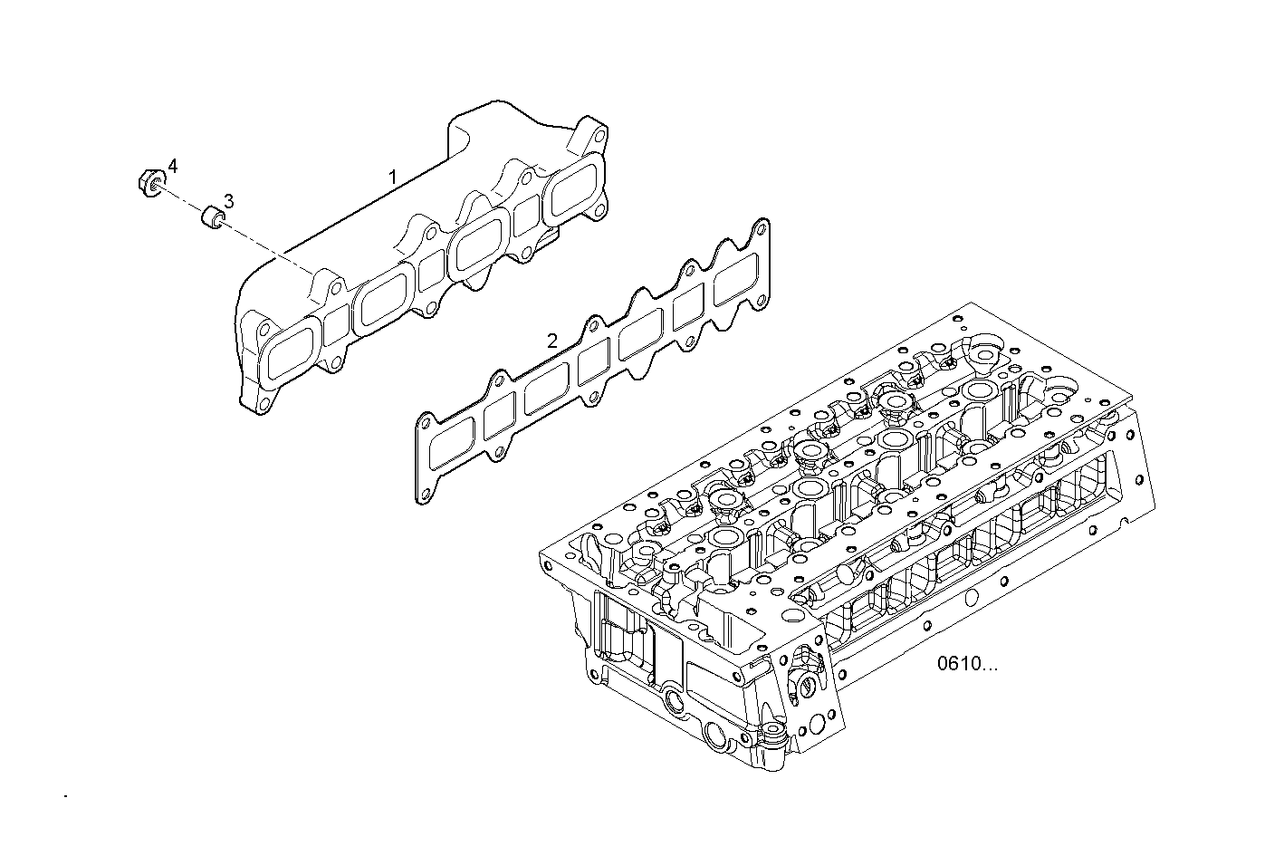 Iveco/FPT EXHAUST MANIFOLD