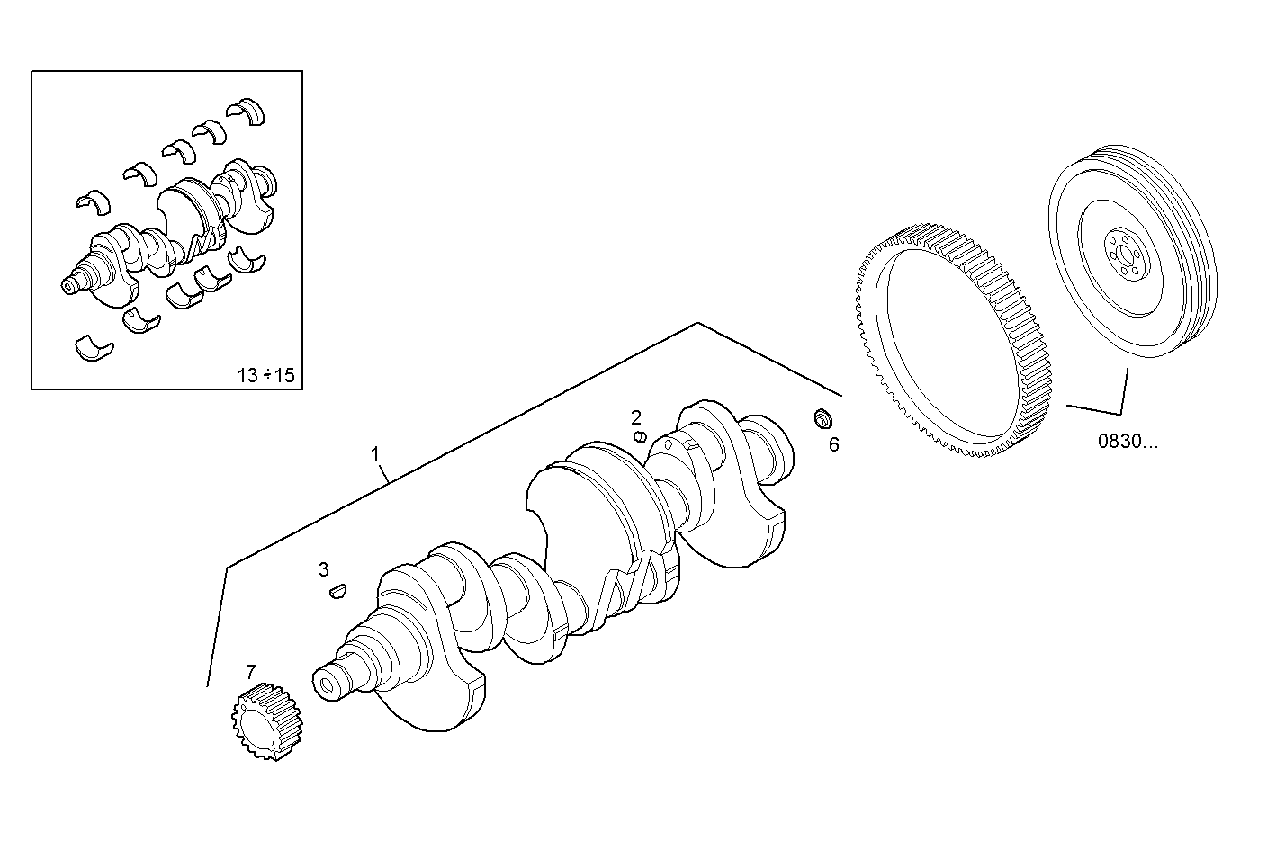 Iveco/FPT CRANK SHAFT