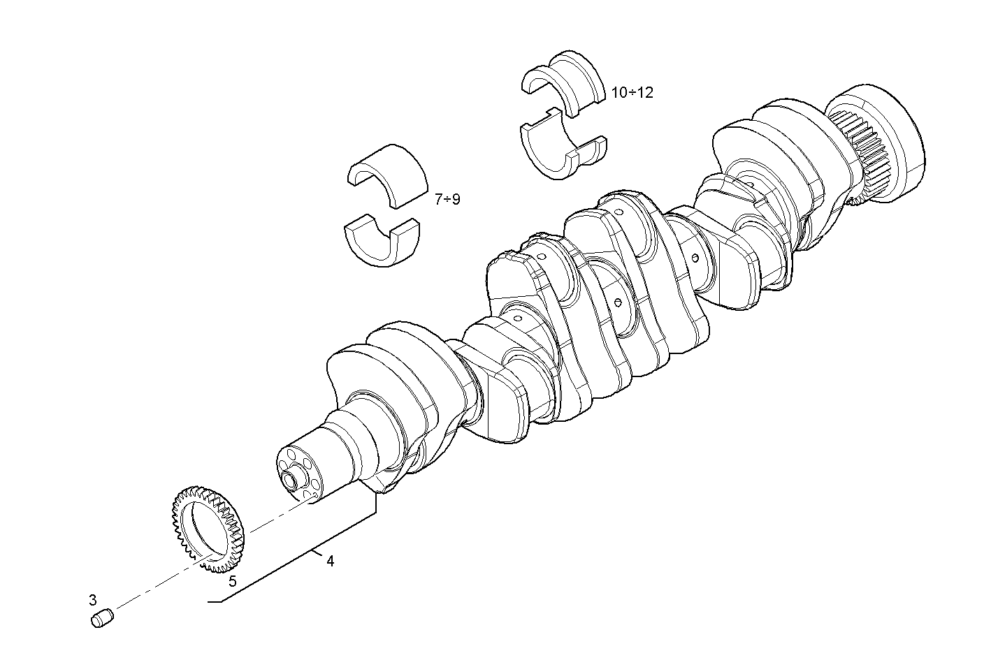 Iveco/FPT CRANK SHAFT