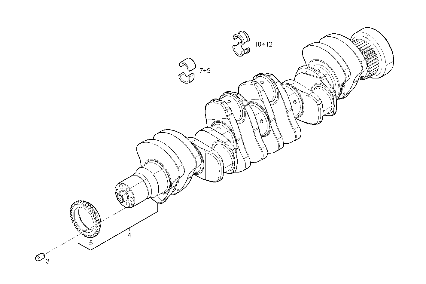 Iveco/FPT CRANK SHAFT