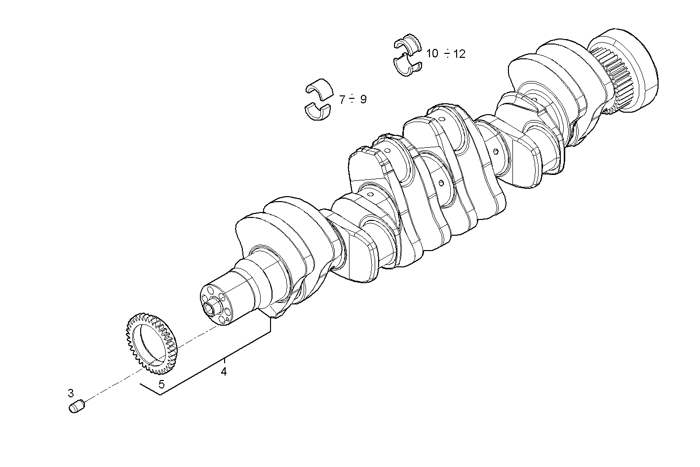 Iveco/FPT CRANK SHAFT