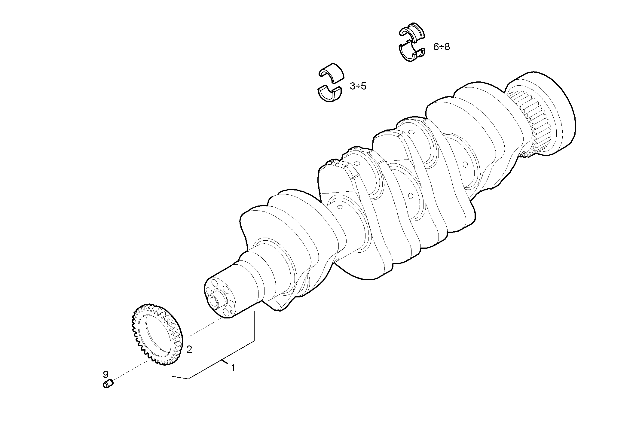 Iveco/FPT CRANK SHAFT