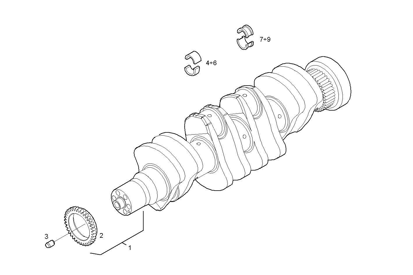 Iveco/FPT CRANK SHAFT