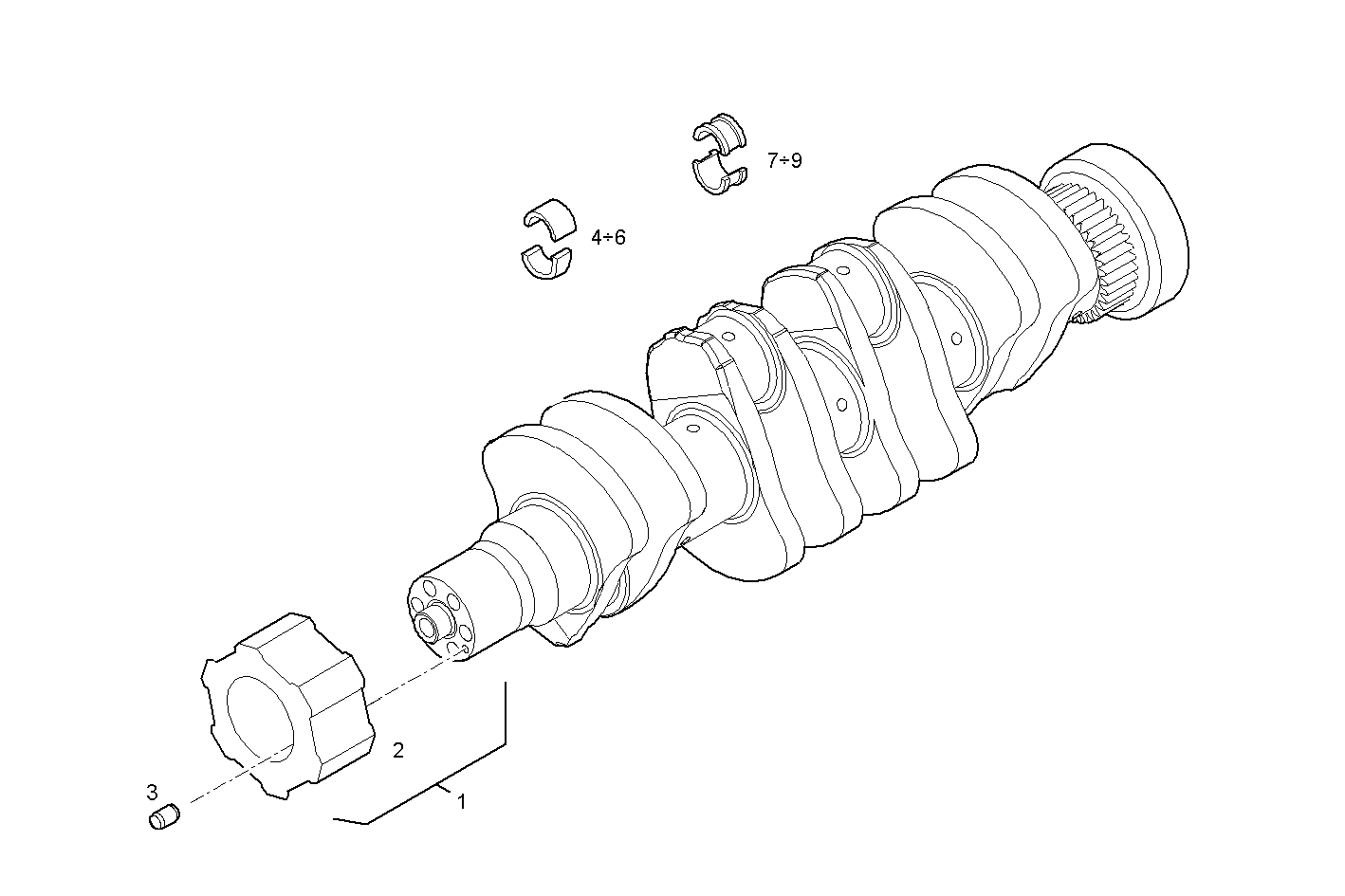 Iveco/FPT CRANK SHAFT