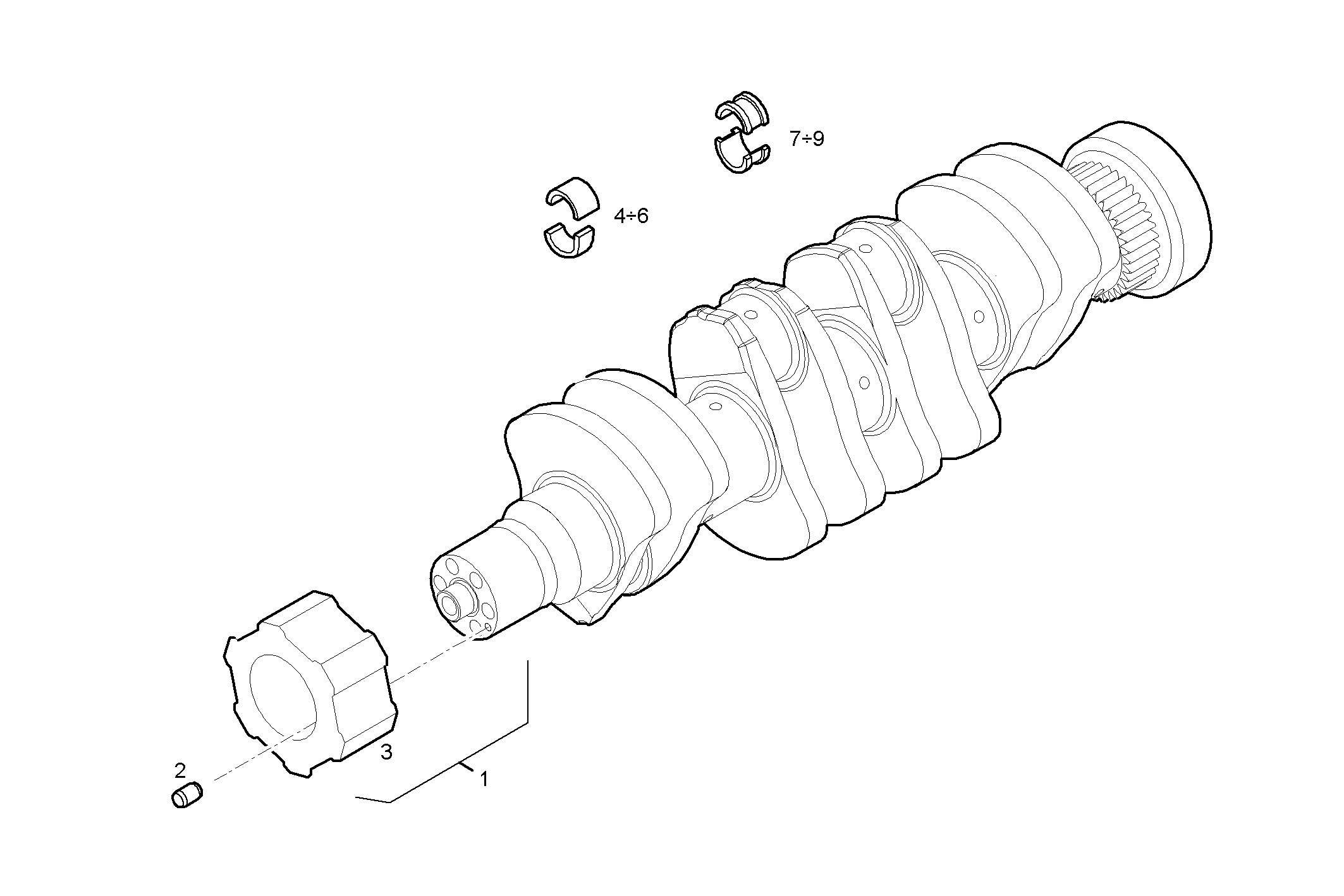 Iveco/FPT CRANK SHAFT