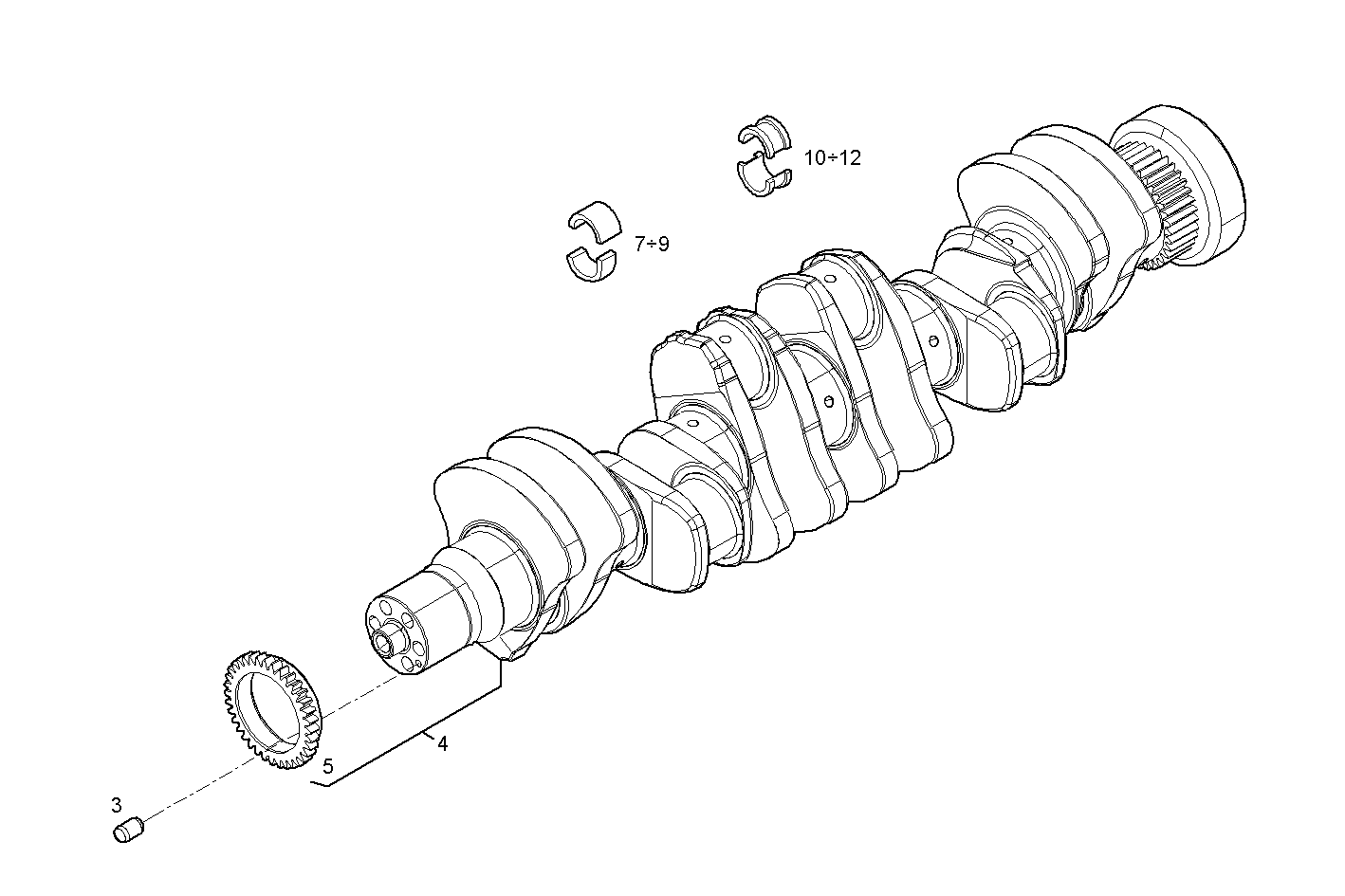 Iveco/FPT CRANK SHAFT