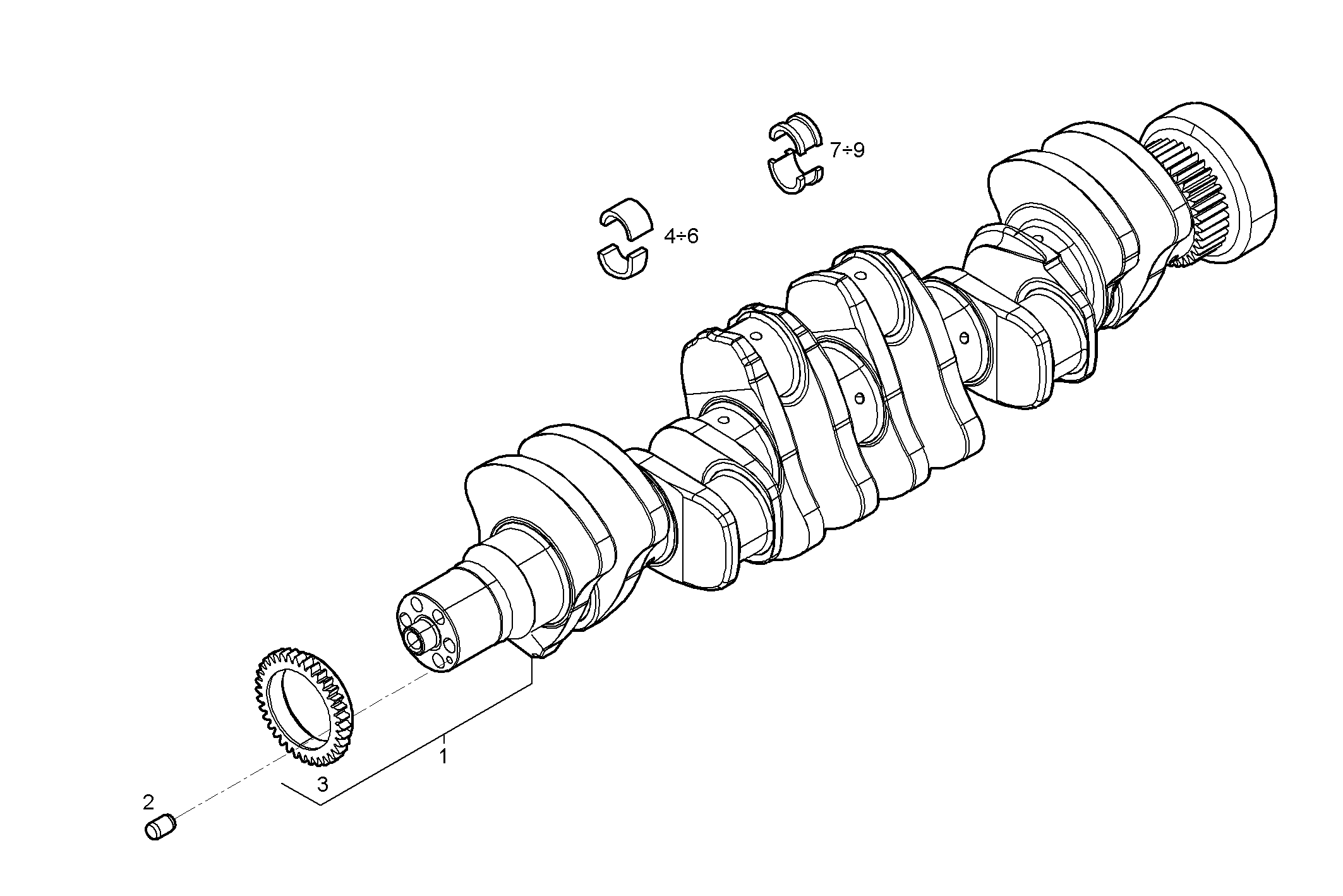 Iveco/FPT CRANK SHAFT