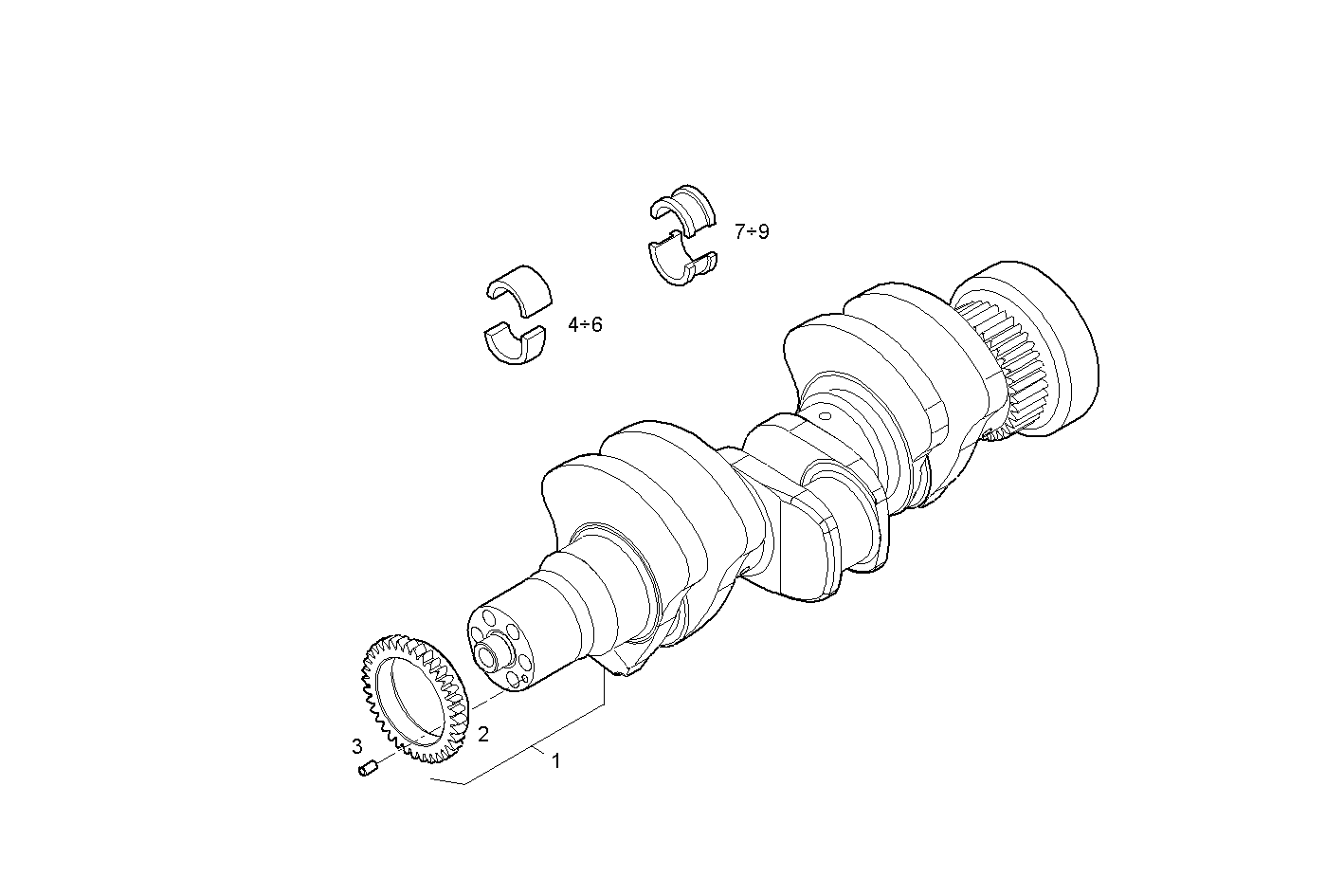 Iveco/FPT CRANK SHAFT