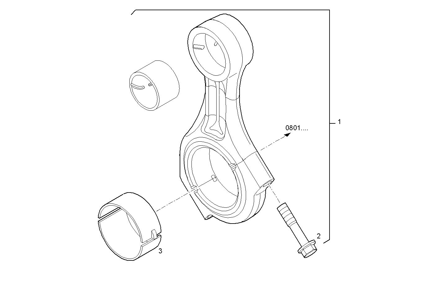 Iveco/FPT CONNECTING ROD