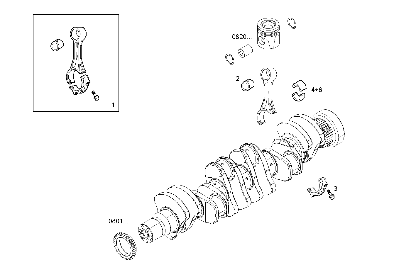 Iveco/FPT CONNECTING ROD