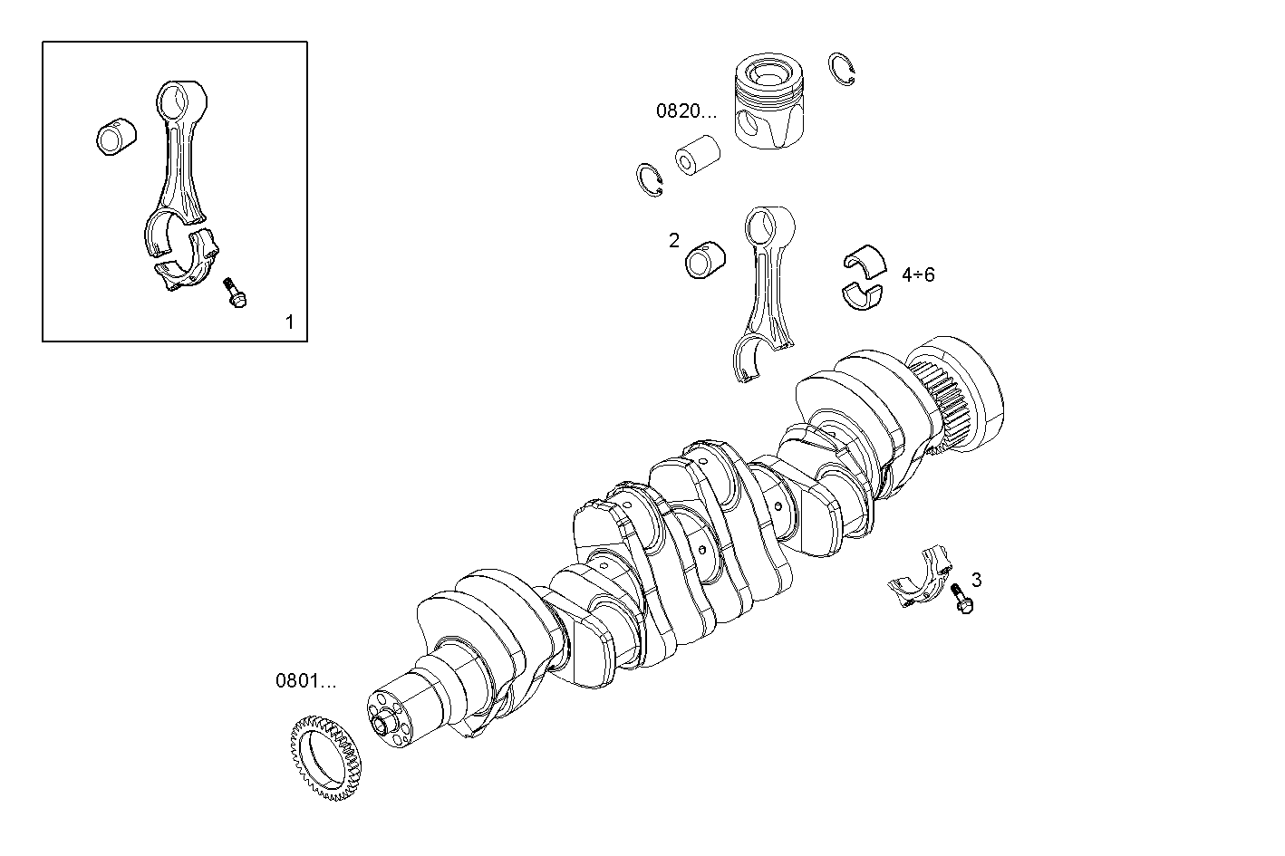 Iveco/FPT CONNECTING ROD