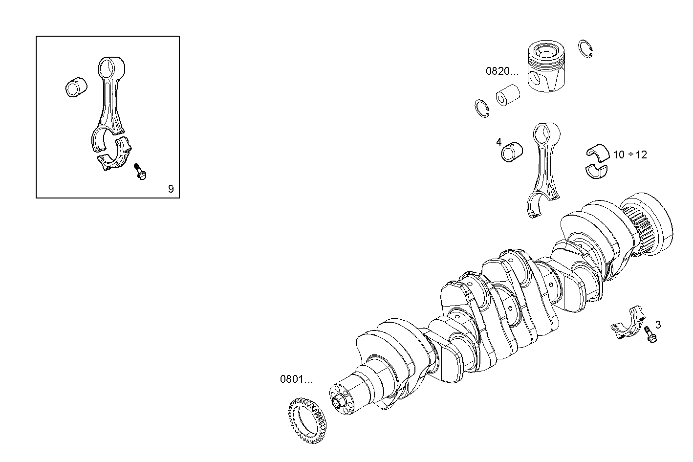 Iveco/FPT CONNECTING ROD