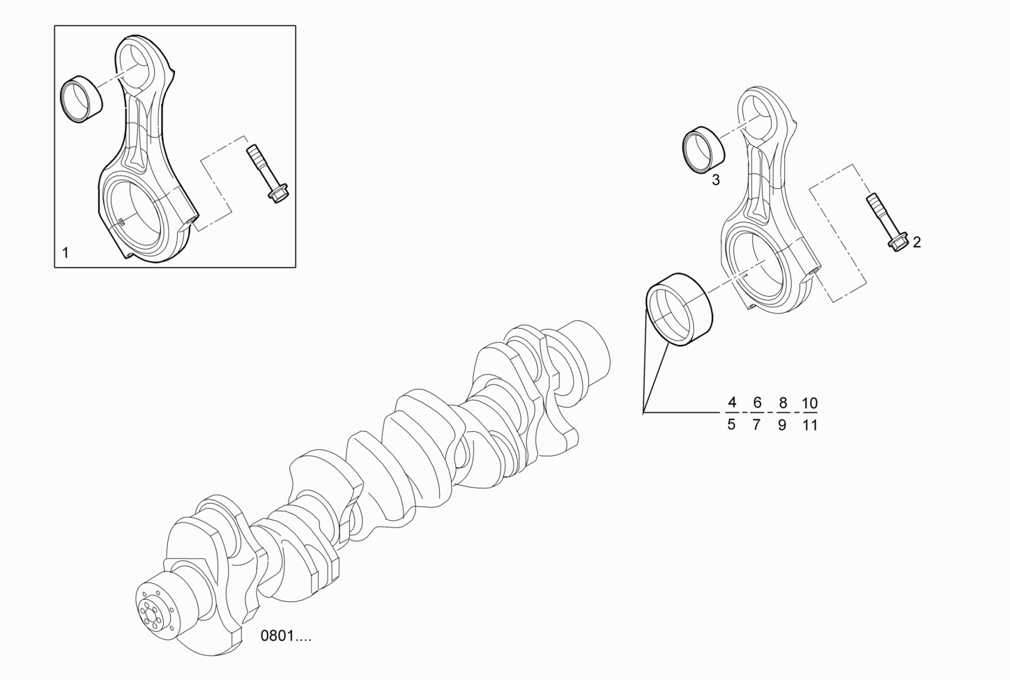 Iveco/FPT CONNECTING ROD