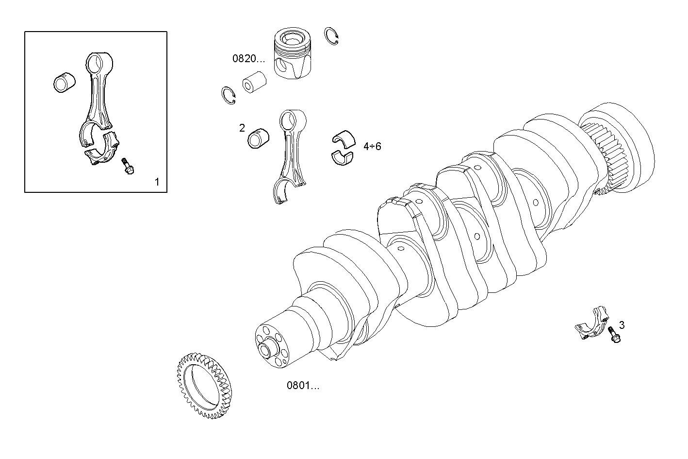 Iveco/FPT CONNECTING ROD